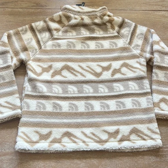 The North Face Women's Printed Ridge Fleece Full-Zip Jacket GDWTNFMTFRLLPRT - Picture 13 of 13